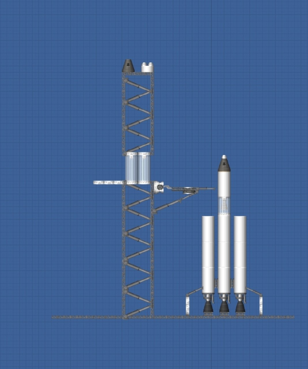 Takeoff base Spaceflight Simulator