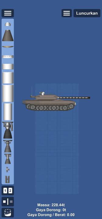 Tank Blueprint for Spaceflight Simulator / SFS BP