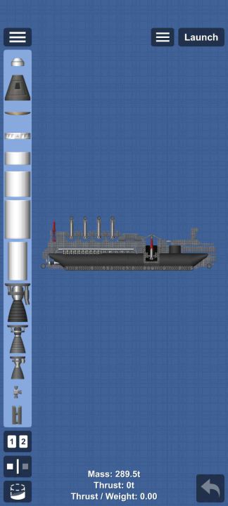 TB 43 Blueprint for Spaceflight Simulator / SFS BP