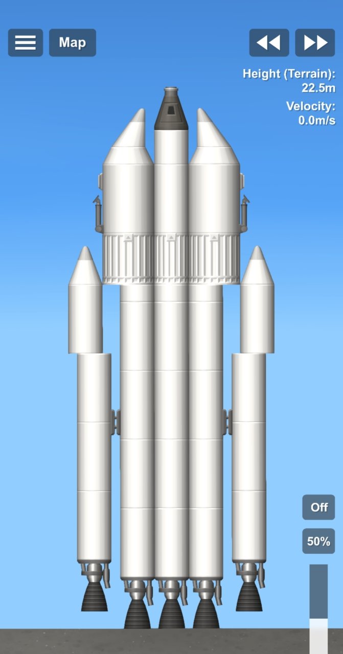 TERRA artemis 4 (no dlc made u Spaceflight Simulator