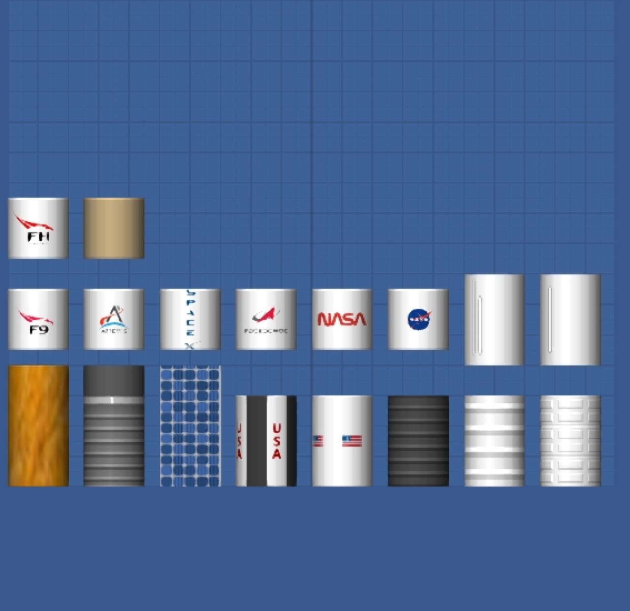 TEXTURES PACK Spaceflight Simulator