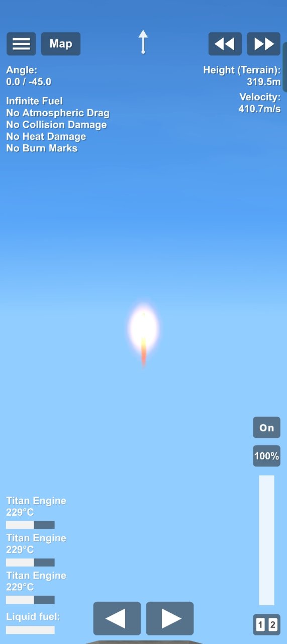 the comet Spaceflight Simulator