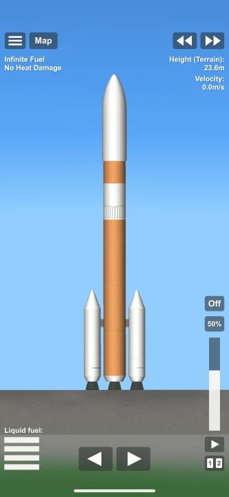 The H-IIA Rocket (Fixed) Blueprint for Spaceflight Simulator / SFS BP