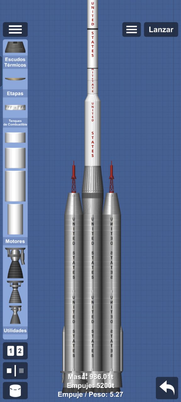 the Júpiter l (DLC requierd) Spaceflight Simulator