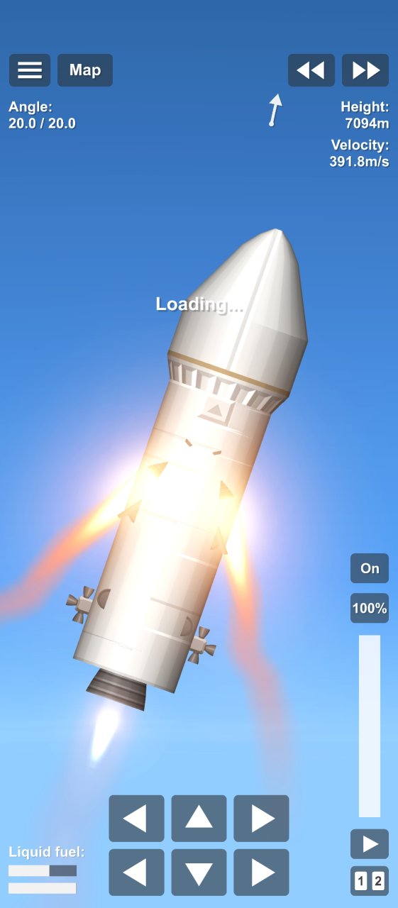 The top part of a rocket Spaceflight Simulator