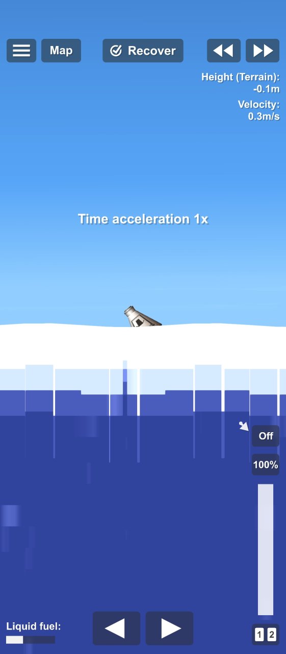 The top part of a rocket Spaceflight Simulator