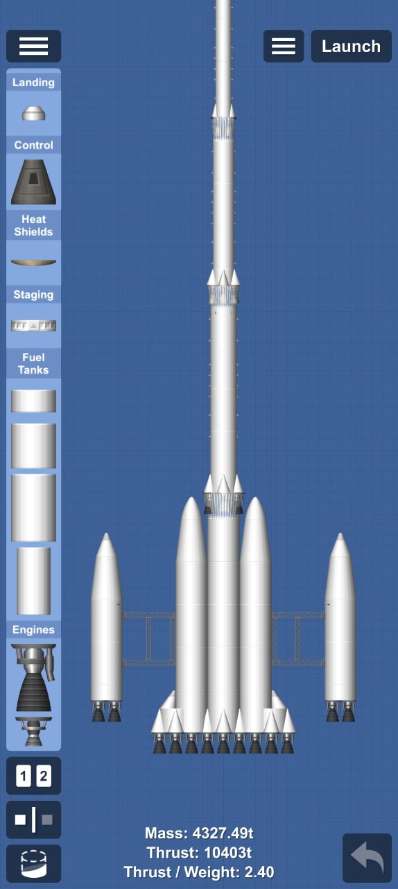 The Venus or Mars rover for Spaceflight Simulator