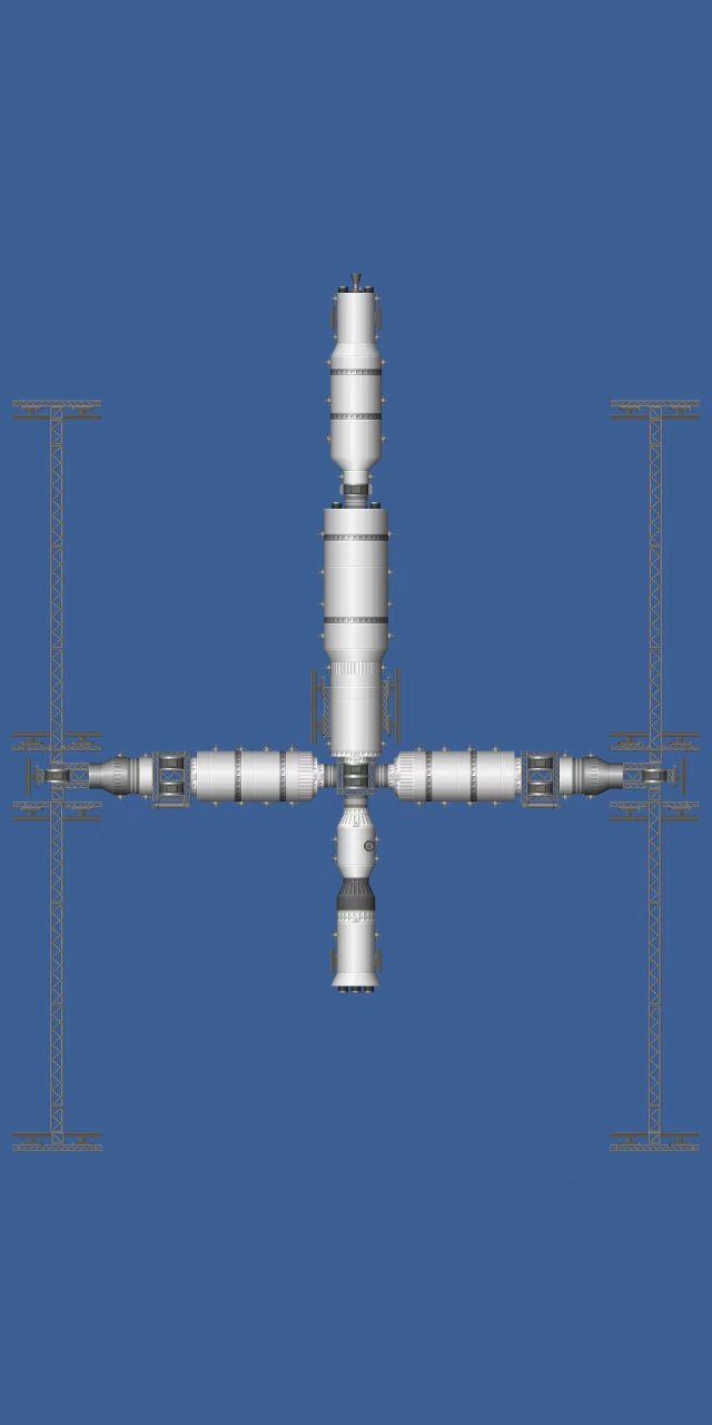 Tiangong Space Station for Spaceflight Simulator