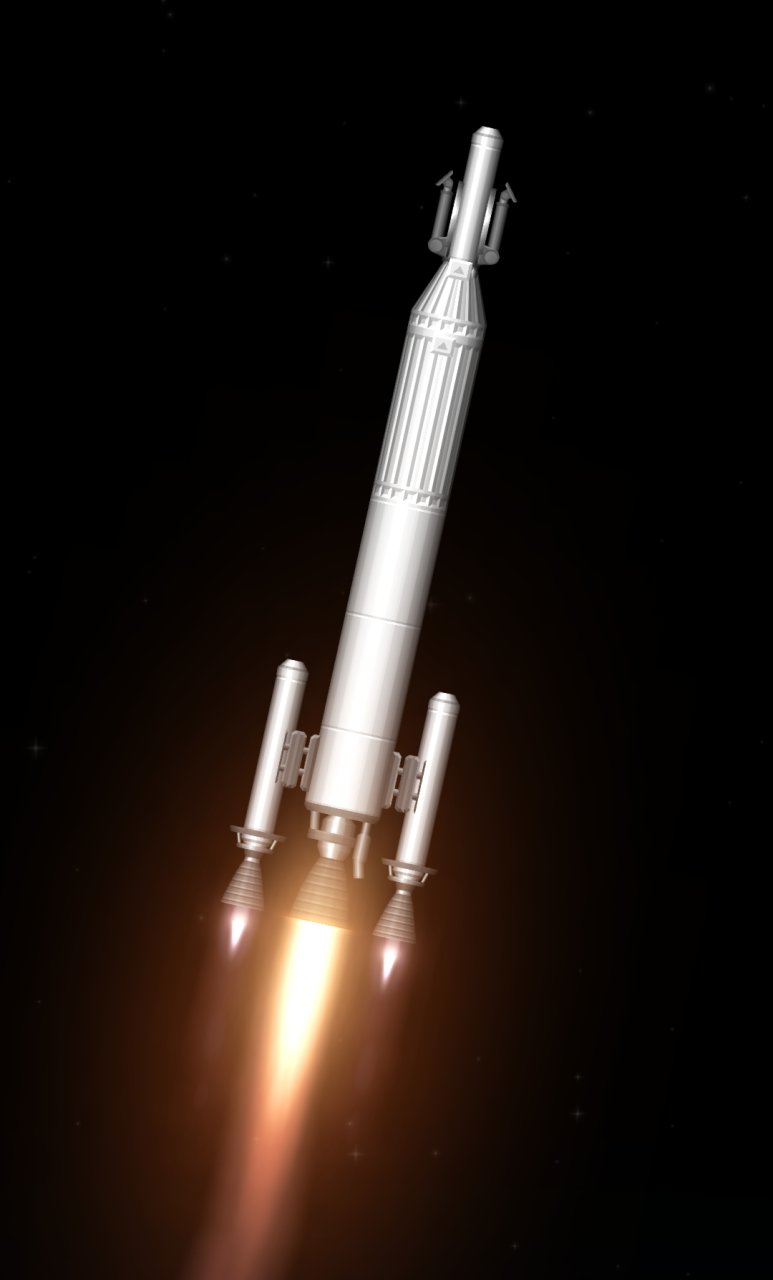 Tiny Moon Rocket Spaceflight Simulator