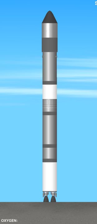 Titan III 23G Blueprint for Spaceflight Simulator / SFS BP