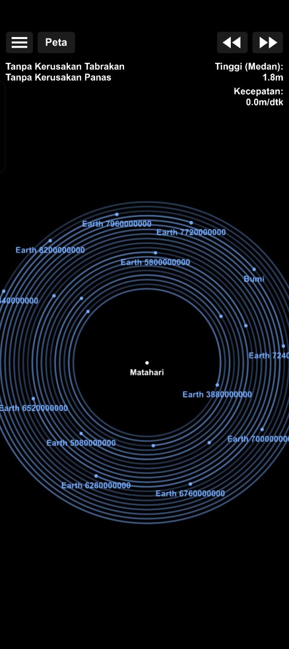 Too Many Earth Spaceflight Simulator