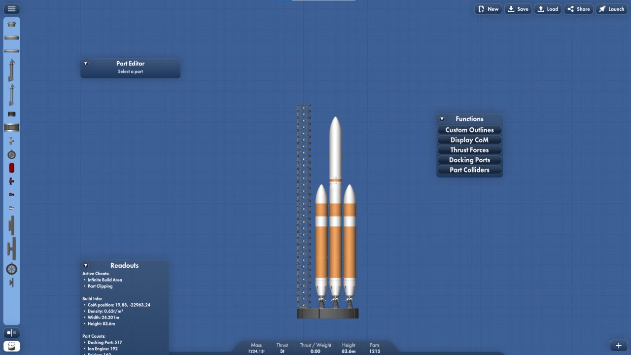 Torre de lansamiento buena Spaceflight Simulator