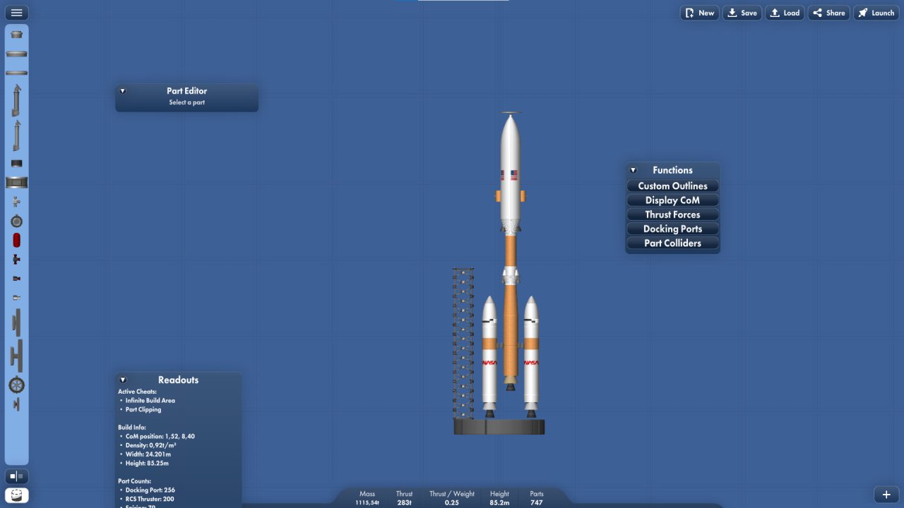 Torre de lansamiento buena Spaceflight Simulator