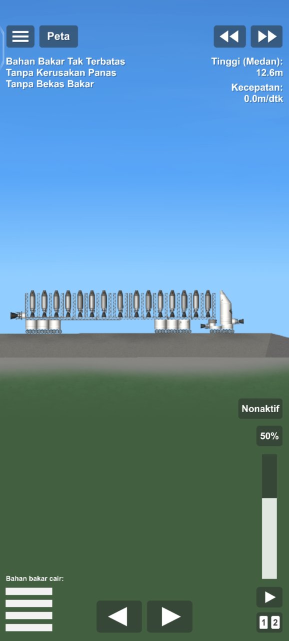 TRAILER TRUK WITH MISSILE Spaceflight Simulator