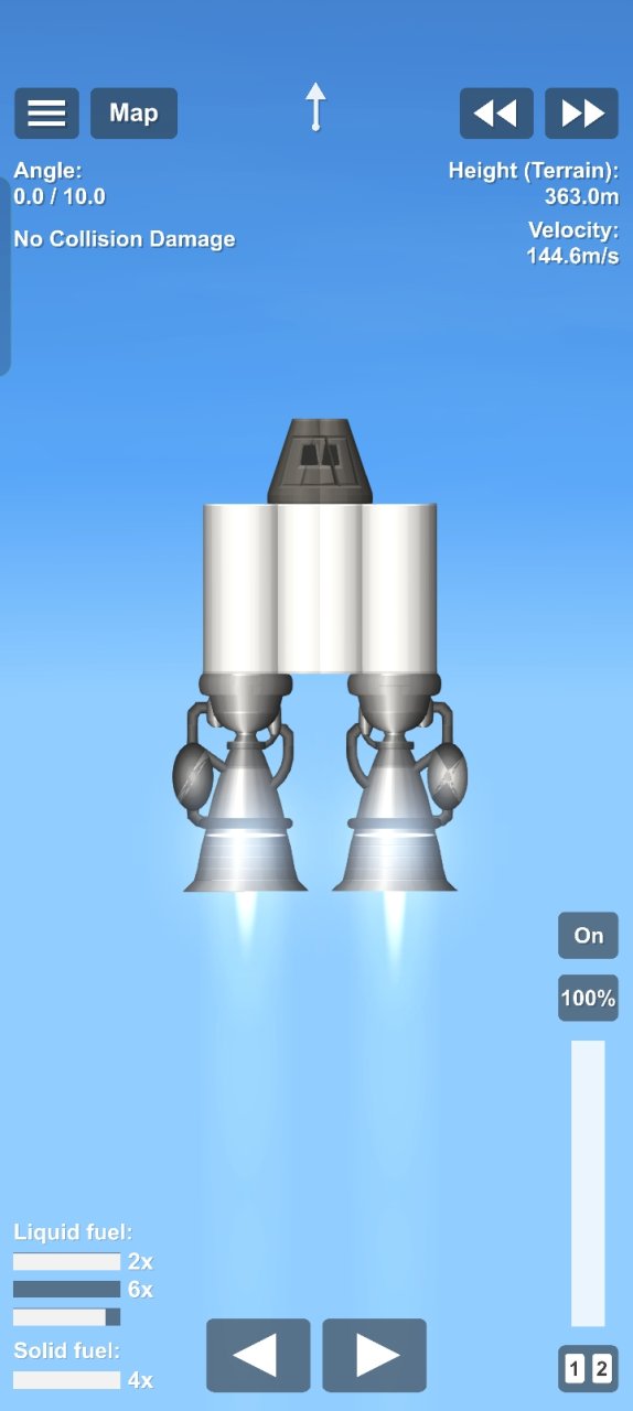 tritrograde engine Spaceflight Simulator