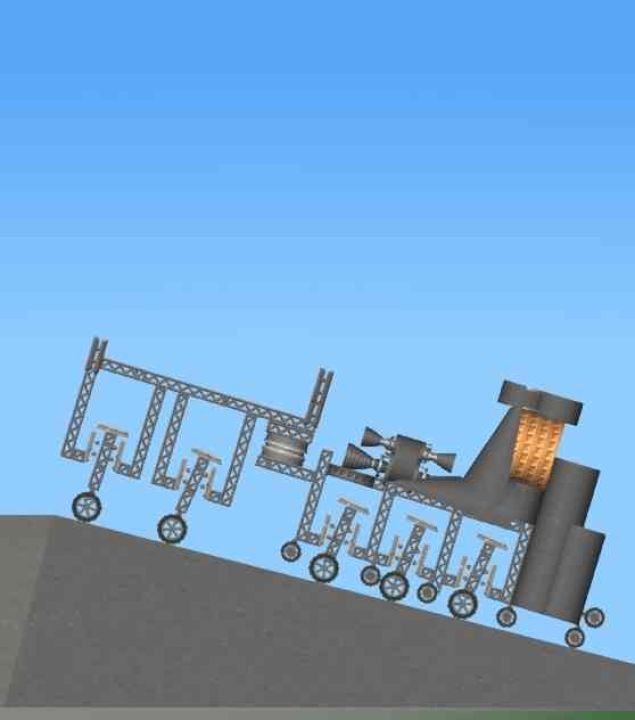 Truck Blueprint for Spaceflight Simulator / SFS BP