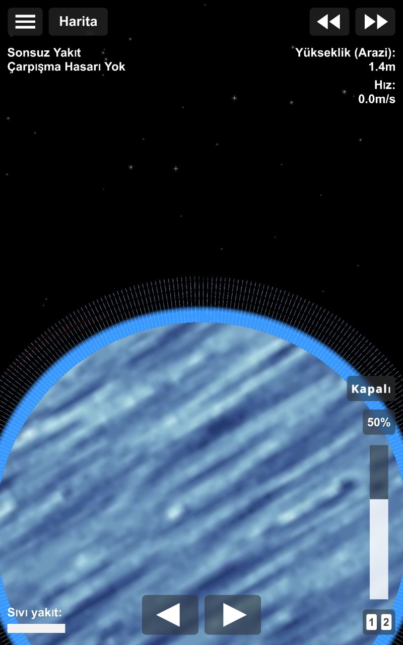 Türkçe sistem v1 Spaceflight Simulator