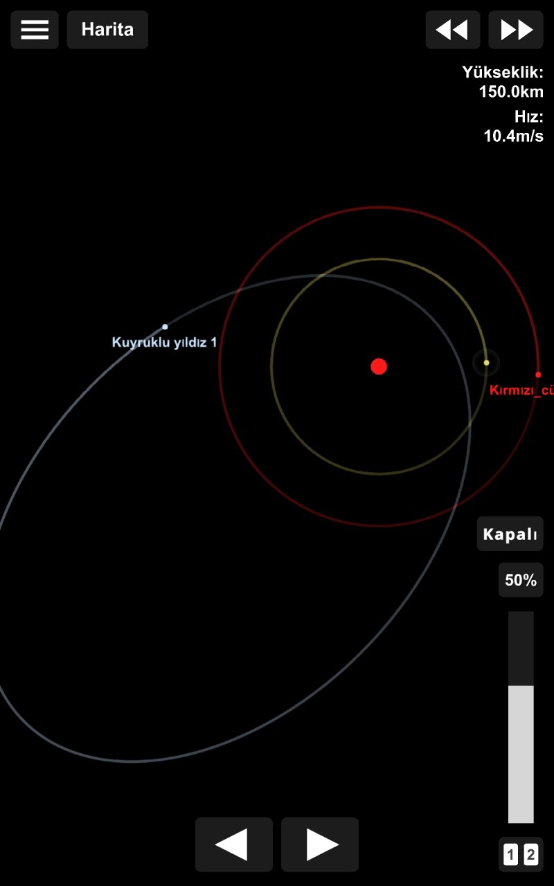 Türkçe sistem v1 Spaceflight Simulator