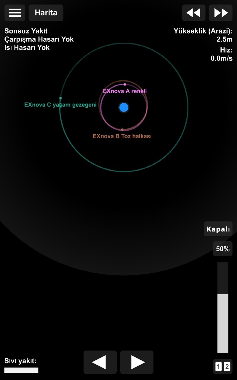 Türkçe sistem v3 Spaceflight Simulator
