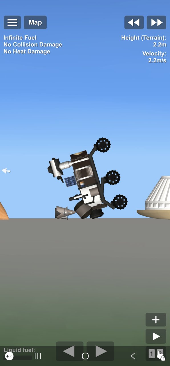 Typical Mars Rover V2 Spaceflight Simulator