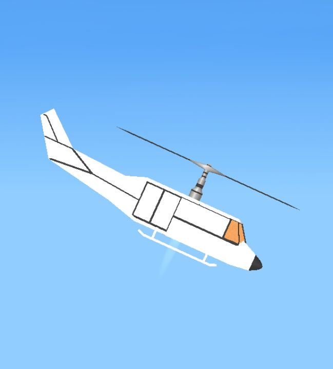 Helicopter Blueprint for Spaceflight Simulator / SFS BP