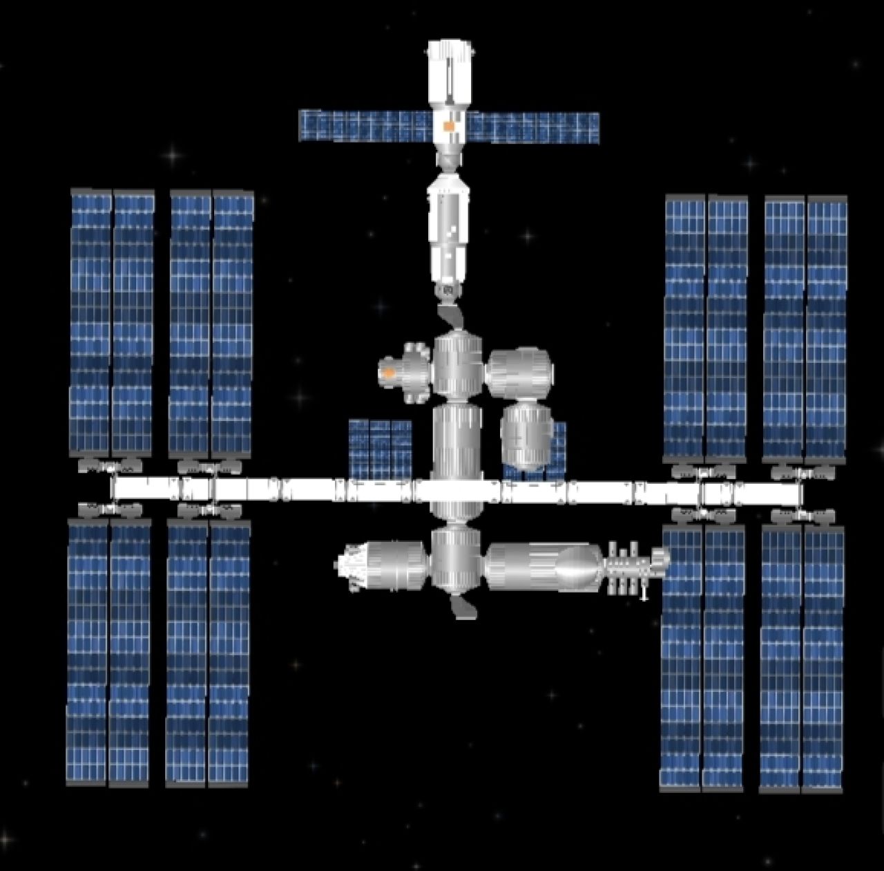 Ultimate ISS Blueprint for Spaceflight Simulator / SFS BP