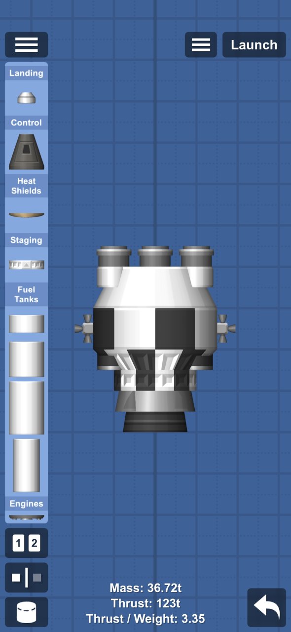 Ultrasonic Eagle Rocket Spaceflight Simulator