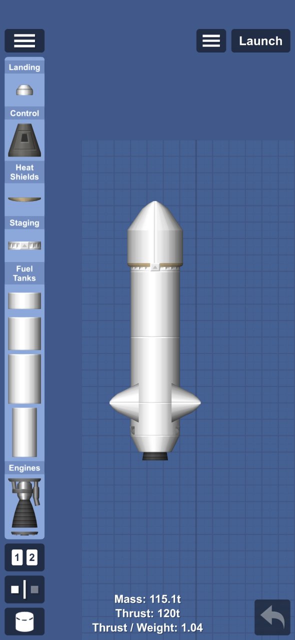 UPDATED BLUEORIGIN NEW SHEPARD for Spaceflight Simulator