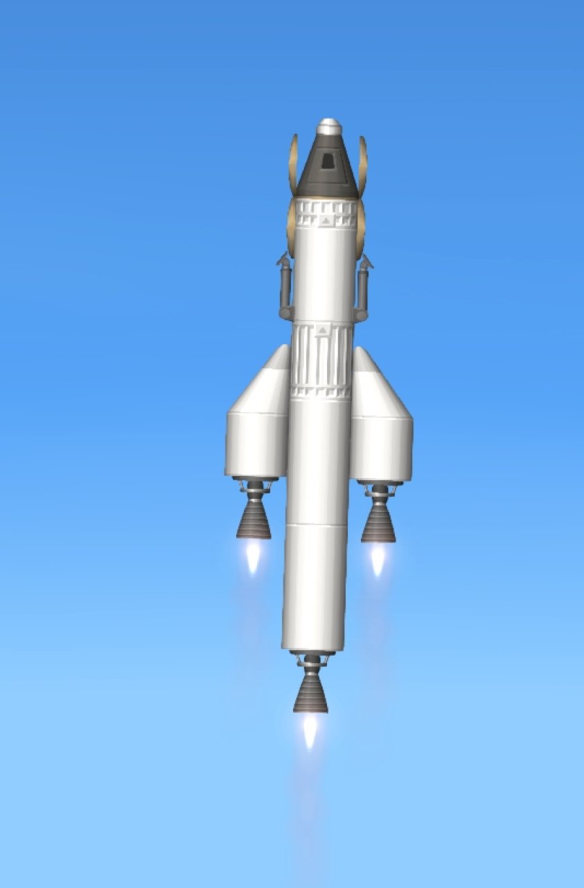 Upgraded basic spaceship Spaceflight Simulator