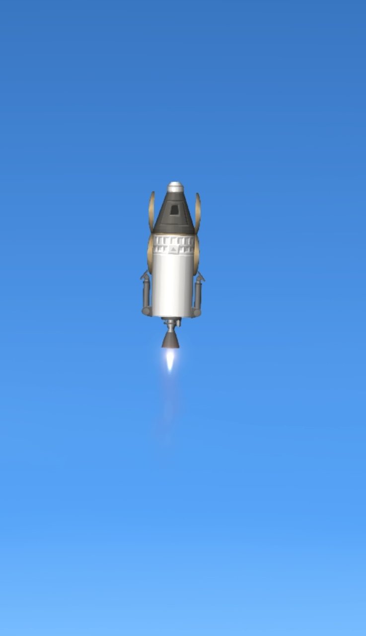 Upgraded basic spaceship Spaceflight Simulator