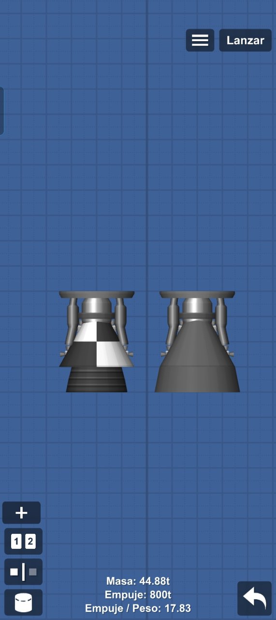 Upgraded Titan engines Spaceflight Simulator