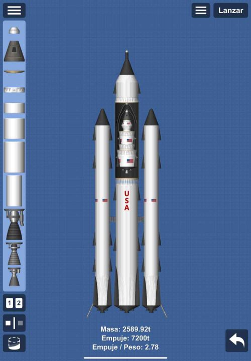 USA Blueprint for Spaceflight Simulator / SFS BP