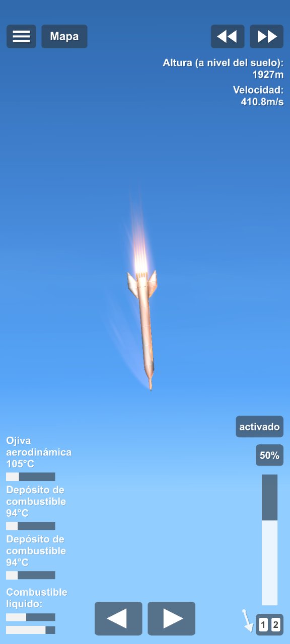V2 Missile Spaceflight Simulator