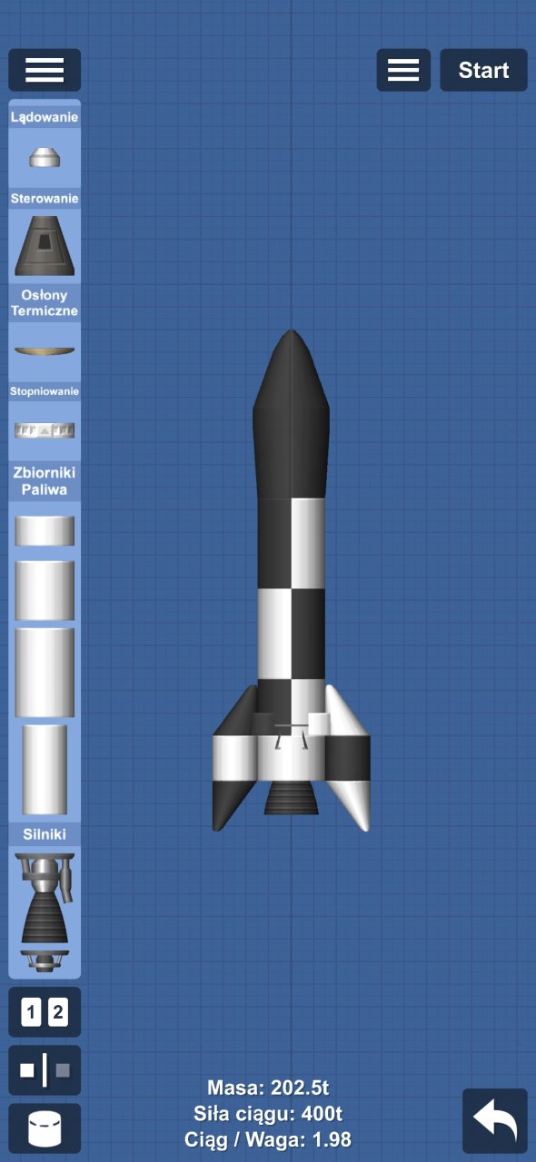 V2 missle Spaceflight Simulator