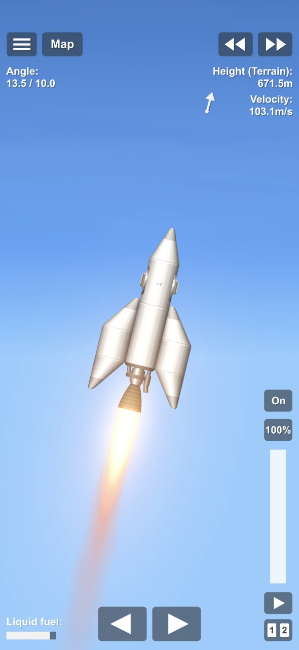 V2 rocket (No Dlc) Spaceflight Simulator