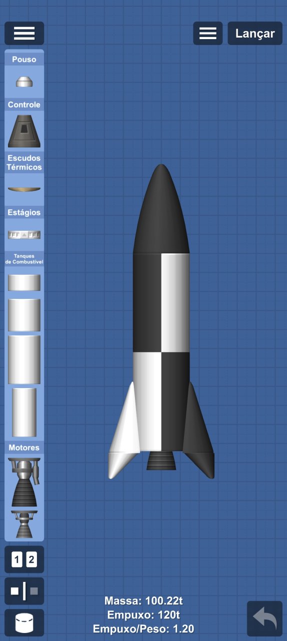 v2 rocket (usa version) Spaceflight Simulator