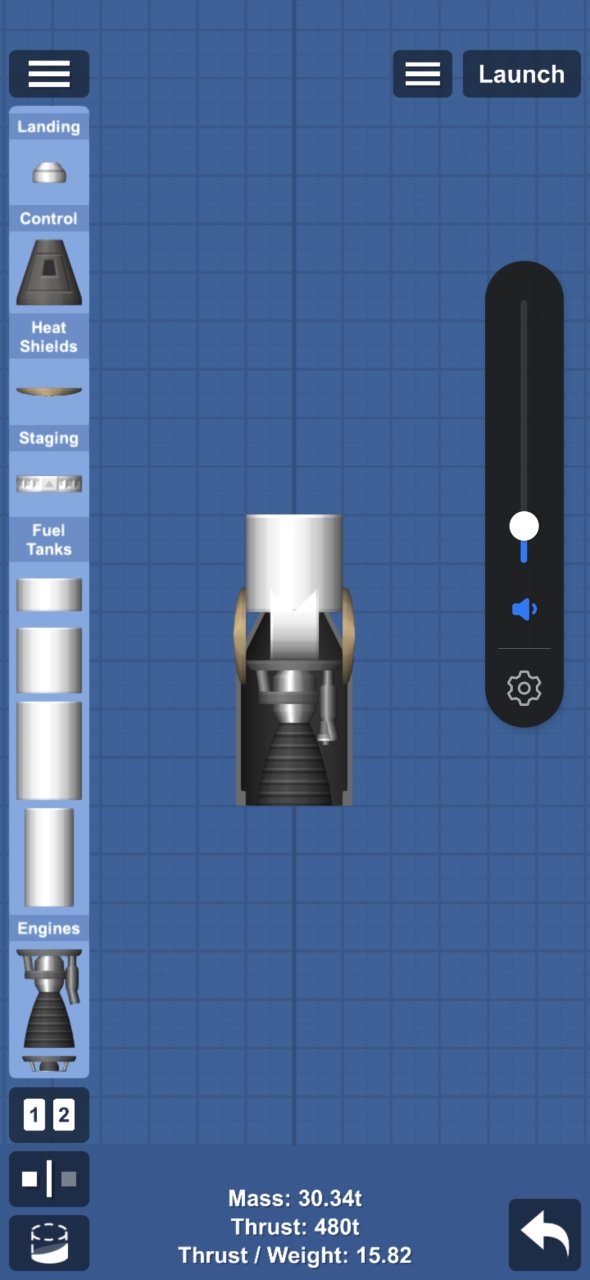 Vacuum engine Spaceflight Simulator