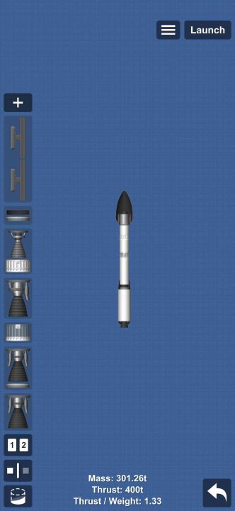 Rocket Blueprint for Spaceflight Simulator / SFS BP