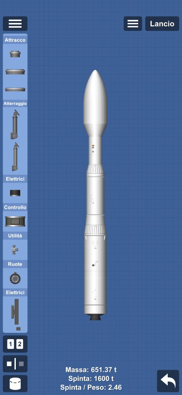 Vega C Spaceflight Simulator