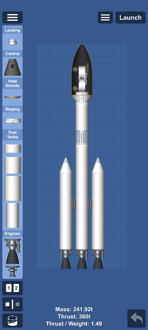 VENUS ROVER ROCKET MK1 for Spaceflight Simulator