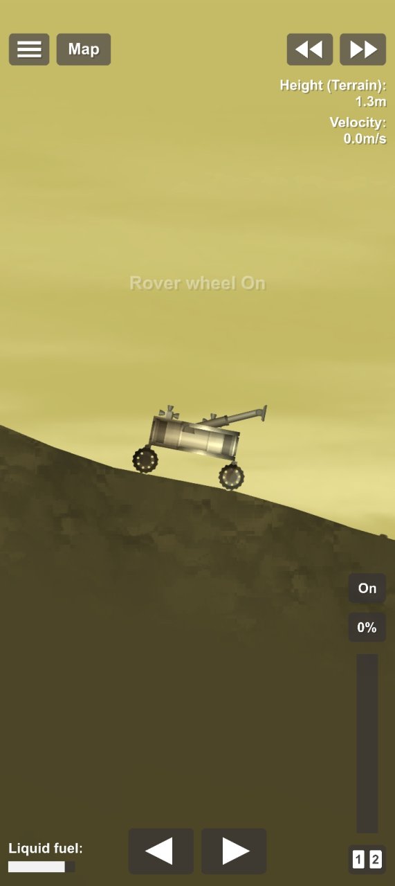 Venus/Mars Rover Spaceflight Simulator