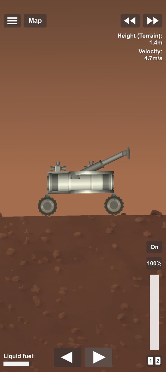 Venus/Mars Rover Spaceflight Simulator