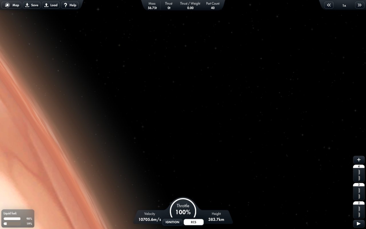Very bad star ship Spaceflight Simulator