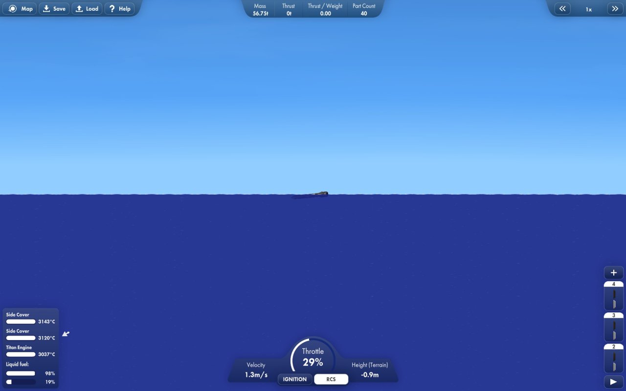 Very bad star ship Spaceflight Simulator