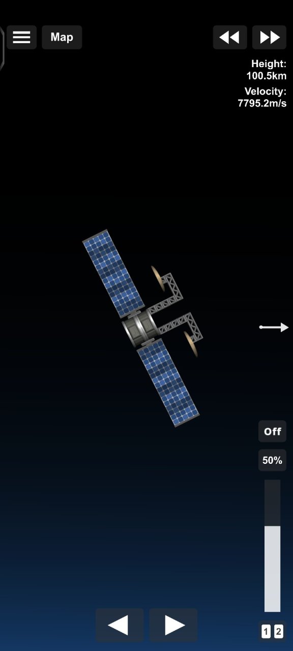 Vinasat 1 Spaceflight Simulator
