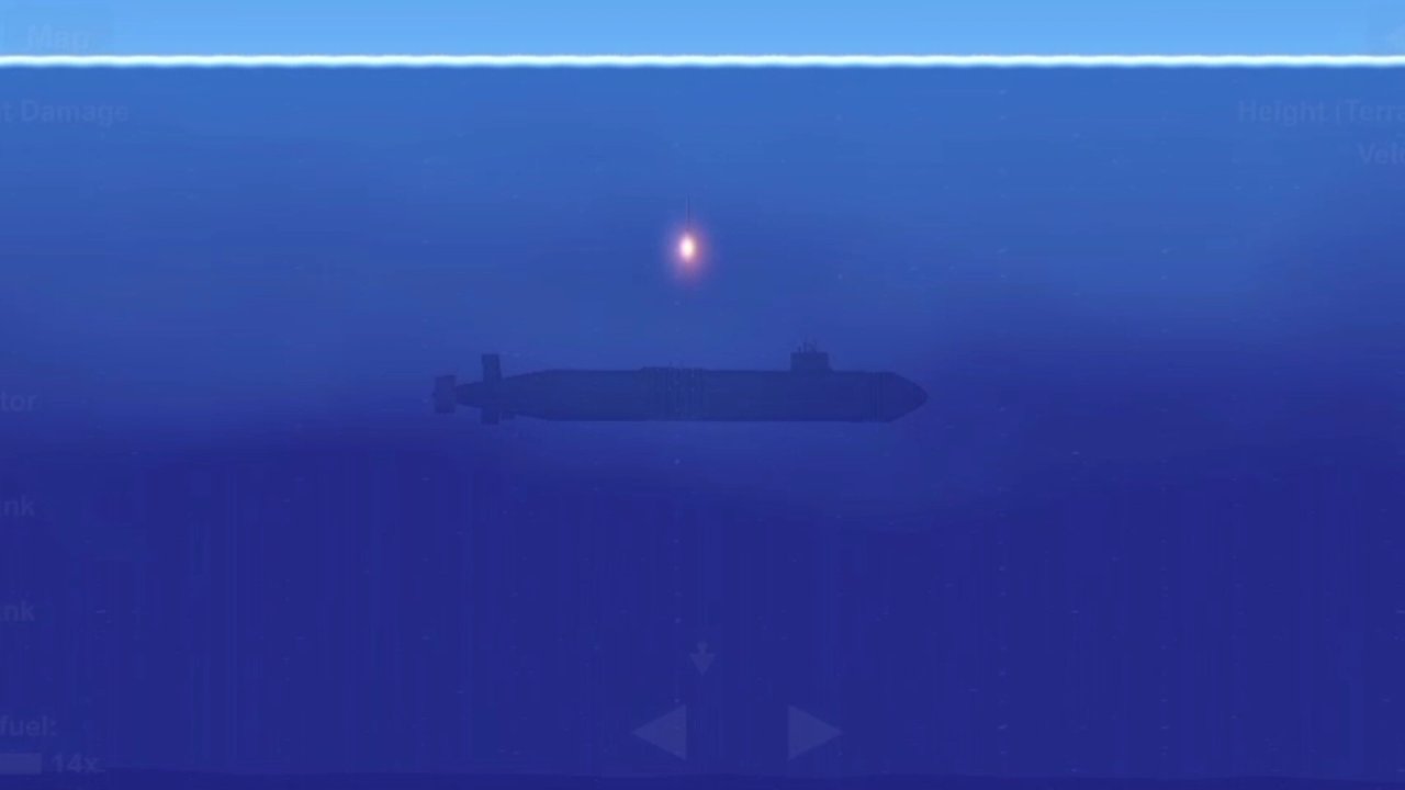 Virginia-class Submarine Spaceflight Simulator