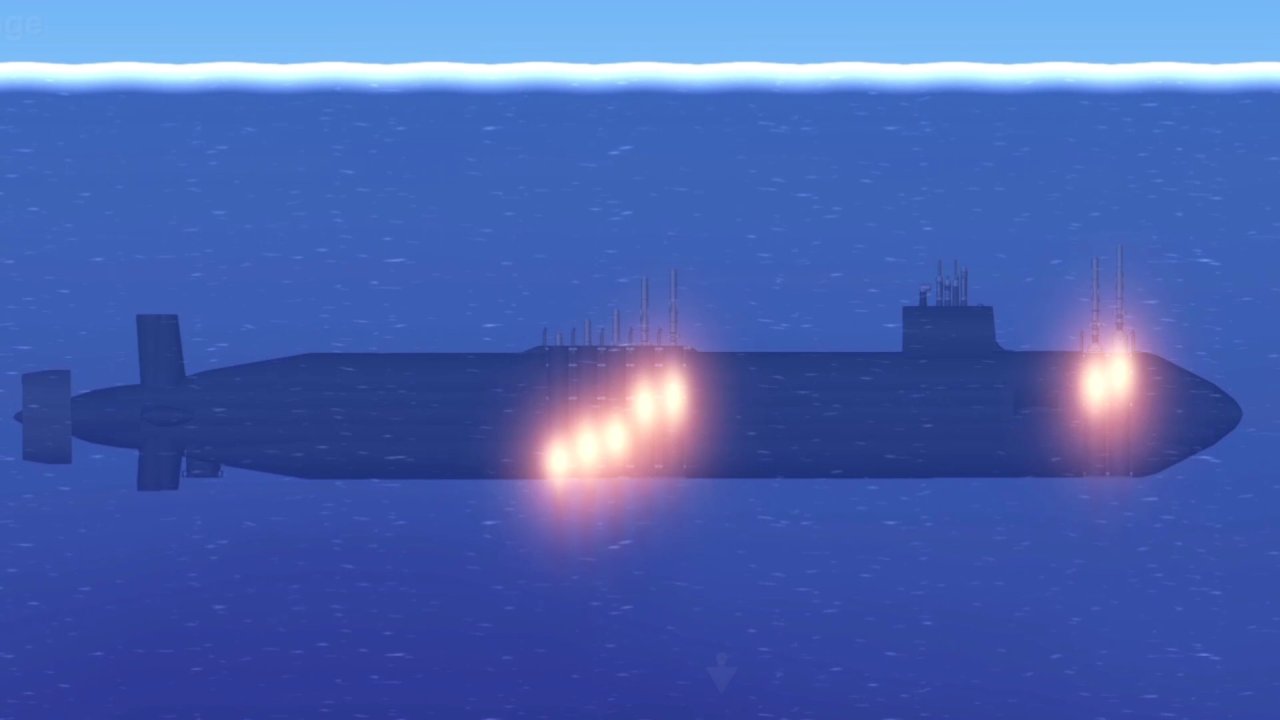 Virginia-class Submarine Spaceflight Simulator