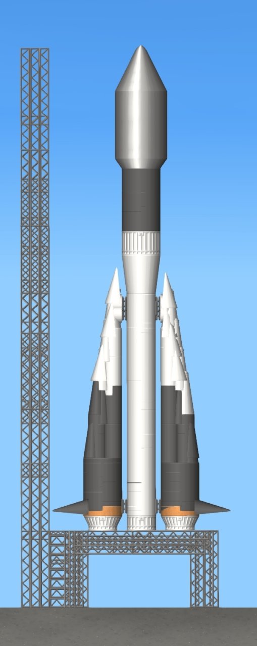 Voskod rocket Spaceflight Simulator