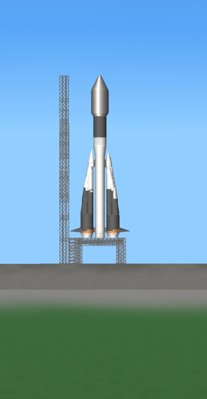 Voskod rocket Spaceflight Simulator