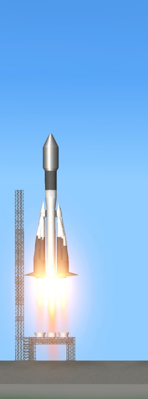 Voskod rocket Spaceflight Simulator